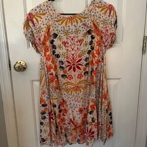Free People Multicolor Floral Dress